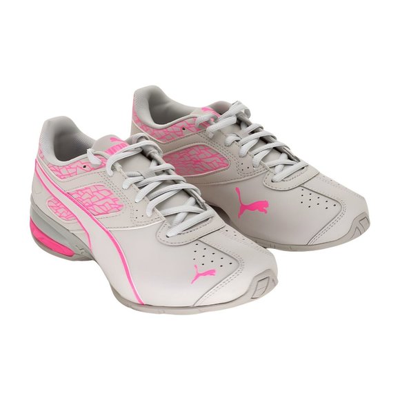 Puma Other - PUMA Girls Tazon 6 Wov Ps Running Shoe Size 5 Big Kid